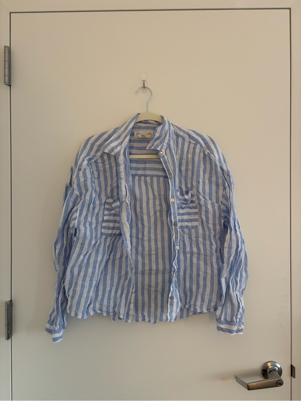 C&C women’s linen button up shirt